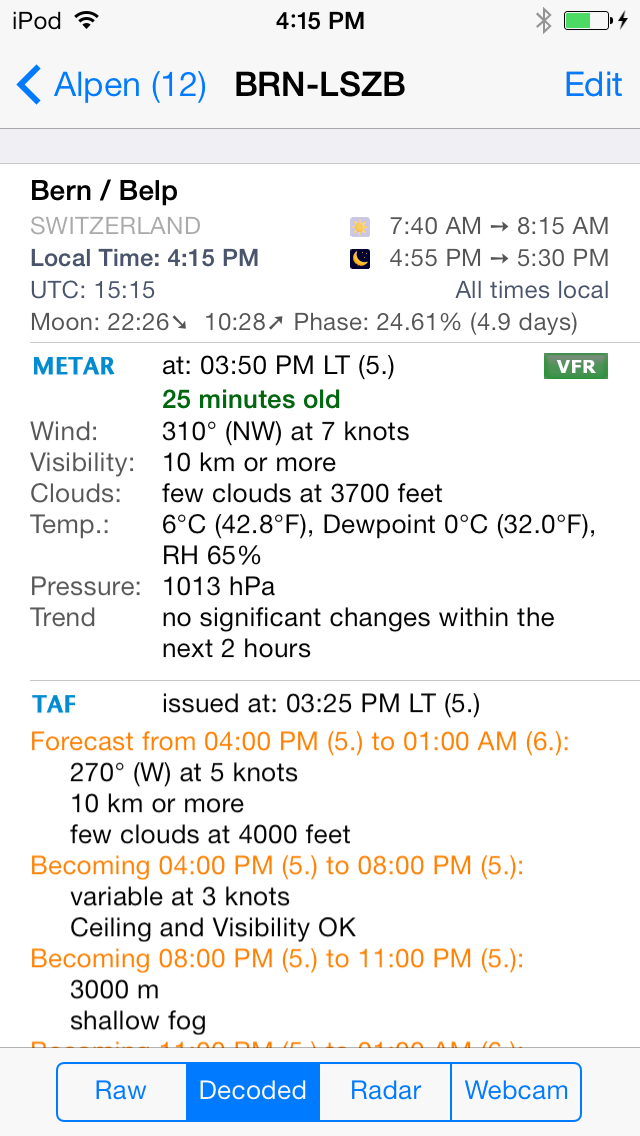 AeroWeather Pro Detail