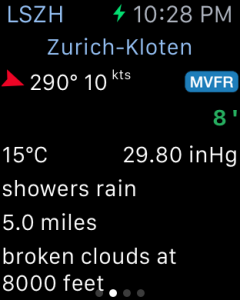 AeroWeather AppleWatch