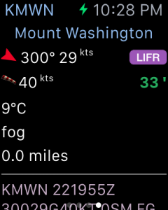 AeroWeather AppleWatch KMWN